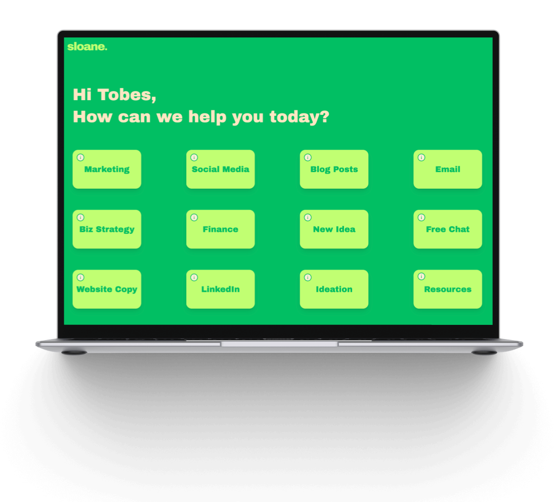 Make business easy with Sloane.Ai. The no.1 Ai platform for business owners 